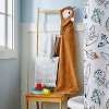 Sketched Woodland Kids' Hooded Towel - SKL Home: Cotton Bath Towel, Forest Animals, Midweight, Machine Washable, 51"x23" - 3 of 4