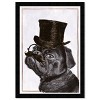 13" x 19" What a Gentleman Fashion and Glam Framed Wall Art Black - Hatcher and Ethan - 3 of 4