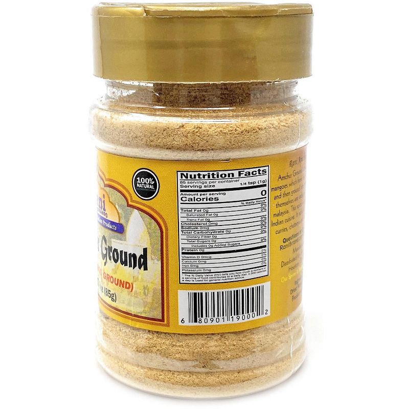 Amchur (Mango) Ground Spice - 3oz (85g) - Rani Brand Authentic Indian Products, 4 of 8