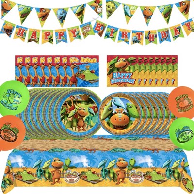 Treasures Gifted Dinosaur Train Party Supplies Complete Set for 16 Guests