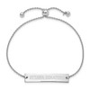 Black Bow Jewelry Sterling Silver Ottawa Senators NHL Identification Bracelet 9 Inch - 2 of 4
