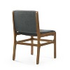 Gulches Contemporary Dining Chairs Set of 2 - Upholstered with Rubberwood Frame, 19.75"Wx23.25"Dx33"H, Minimalist Design for Home Dining Spaces - 4 of 4