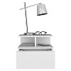 Vynxaria  Floating Nightstand - 1 Drawer & Top Shelf, Wall-Mounted Space-Saving Storage for Any Room - 2 of 4
