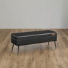 Storage Ottoman Bench, Entryway Bedroom Bench, Storage Bench  Safety Hinges, Loads 660 lb - 2 of 4