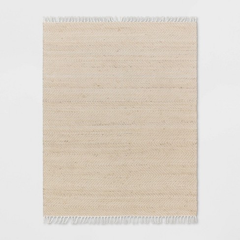 9'x12' Handloom Woven Area Rug Natural/Ivory - Threshold™