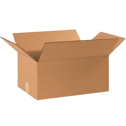 Box Partners Heavy-Duty Boxes 15" x 12" x 10" Kraft 25/Bundle HD151210 - image 1 of 4