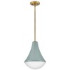 Lark Haddie 1 - Light Pendant in  Seafoam - 4 of 4