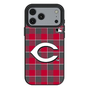 MLB National League Teams Plaid MagSafe Compatible Cell Phone Case for Apple iPhone 17 Series - 1 of 4