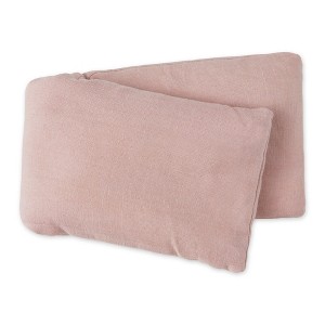 Bucky Linen Hot/Cold Body Wrap, Natural Buckwheat Seed Filling, Hypoallergenic, Pink - 1 of 4