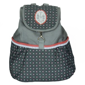 Slickblue Canvas Outdoor Backpack, Comfortable & Practical, School & Travel Daypack, Stylish, 17.5" x 15.5" x 7" - 1 of 4