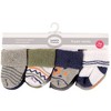 Luvable Friends Infant Boy Grow with Me Cotton Terry Socks, Aztec, 0-6 and 6-12 Months - image 2 of 2