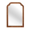 KTMBDW Solid Wood Framed Vanity Rounded Corner Bathroom Mirrors for Over Sink Wall, 30x20 Inch Large Mirror, for Restroom - 4 of 4