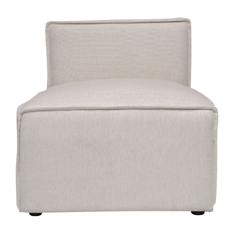 Flash Furniture Bridgetown Luxury Modular Sectional Sofa, Armless Center Seat, 3 of 13