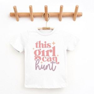 The Juniper Shop This Girl Can Hunt Toddler Short Sleeve Tee - 1 of 2