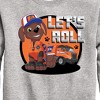 Boys' - Paw Patrol - Let's Roll Zuma Graphic Long Sleeve Fleece Sweatshirt - 2 of 4