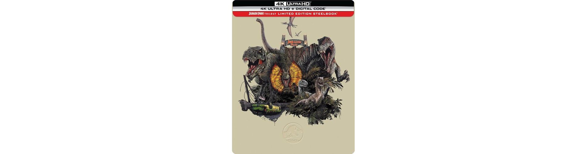 Jurassic Park Trilogy (Steelbook) (Steelbook) (4K/UHD)