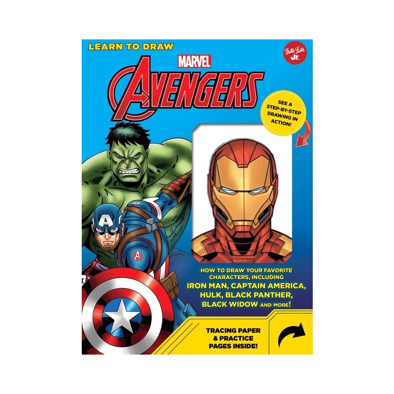 Learn to Draw Marvel Avengers - by  Disney Storybook Artists (Spiral Bound), 1 of 2