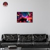 Notoriart City Night Drive Car Wall Art Framed - 2 of 4