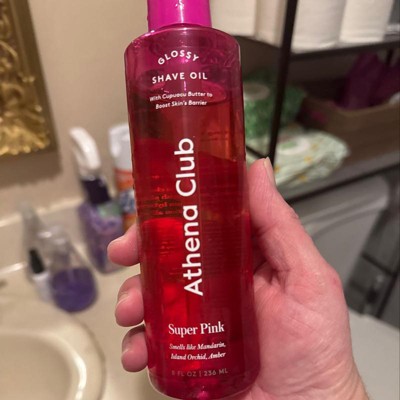 Athena Club Glossy Shave Oil - Super Pink - 8 Fl Oz : Target