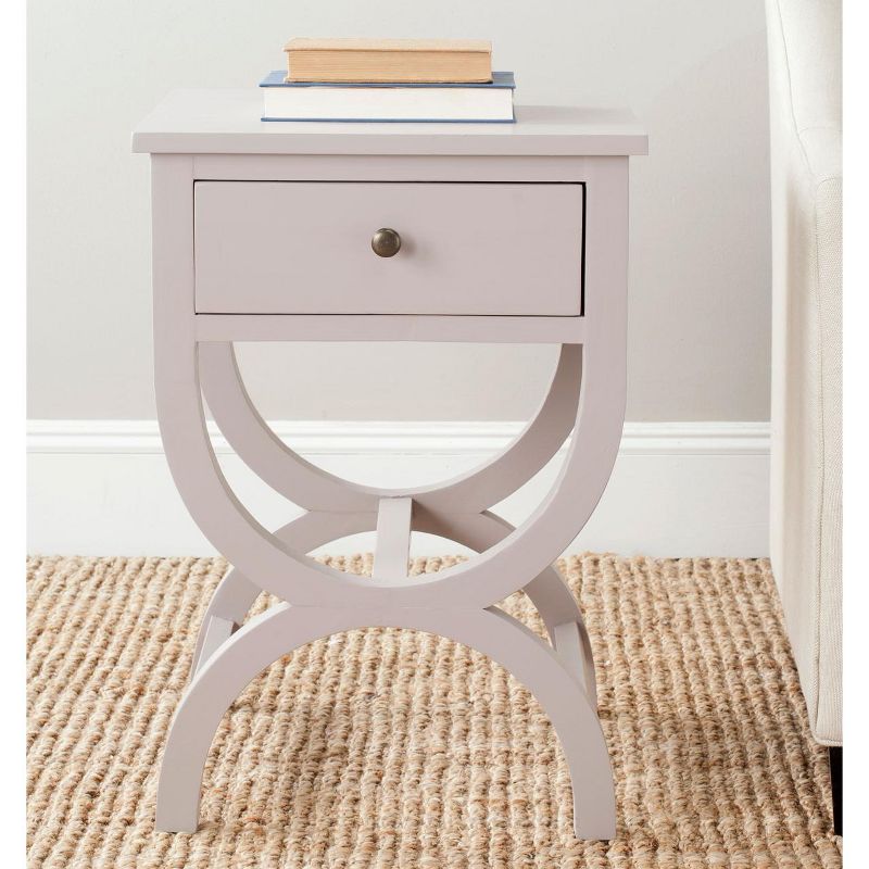 Maxine Accent Table with Storage Drawers  - Safavieh, 2 of 10