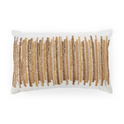 Park Hill Collection Golden Splendor Velvet Pillow