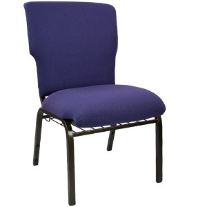 Emma and Oliver Discount Church Chair - 21 in. Wide - 1 of 3