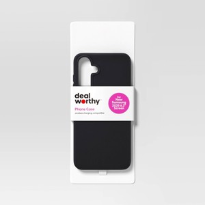 Samsung S25 Phone Case - dealworthy™ Black - 1 of 3