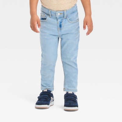 Toddler Boys' Slim Fit Jeans - Cat & Jack™ Light Wash 12m : Target