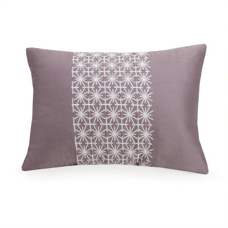 Indigo Bazaar 5pc Socorro Comforter & Sham Bedding Set Light Purple/Ivory, 4 of 7