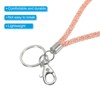 Unique Bargains Crystal ID Card Wristlet Bling Keychain Lanyards with Metal Clasp - 4 of 4