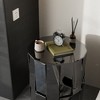 Glamorous Mirrored End Table for Living Room & Bedroom, No Assembly Required - 4 of 4