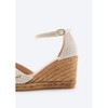Aiguafreda Limited Edition Canvas Espadrille Sandal Wedges - 2 of 4