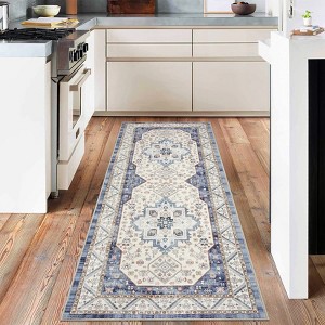 Short Pile Area Rugs for Living Room Carpets Boho Washable Large Rugs for Bedroom Modern Vintage Classic Lounge Rug - 1 of 4