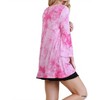 Women's Crossed Tie Dye Bell Sleeve Top - umgee - 2 of 3
