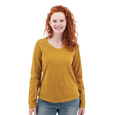 Old Ranch Brands Women's Layla Organic V-Neck Top