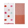 2pk Multi Pumpkin Printed and Jacquard Dish Towel - Bullseye's Playground™ - image 2 of 3