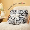 Cozy Bliss Leopard Print Throw Blanket Soft Bedding Blanket - 3 of 4