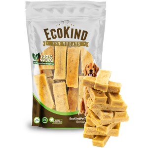 EcoKind Pet Treats Peanut Butter Flavor Premium Gold Yak Chews - Ordorless, Long Lasting Chews for all Breeds - 1 of 4