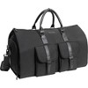 Jack Abrahams 20-In Twill Nylon Convertible Garment Bag Duffel - 3 of 4