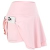 Women's Tennis Skirts High Waist with Pocket Athletic Ruffle Golf Skorts Skirts for Women Casual Workout - 2 of 4