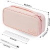 Paaaawaters Pencil Case,Large Capacity Pencil Pouch,Aesthetic Zipper Pencil Box, Back to School Supplies for College Student Teen Adults - 3 of 4
