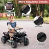Costway 6V Kids ATV Quad Electric Ride On Car Toy Toddler with LED Light MP3 - 4 of 4