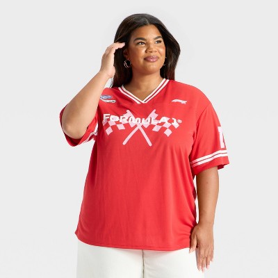 Women's F1 Short Sleeve Graphic Jersey - Red
