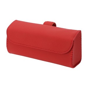 Unique Bargains Universal Car Sunglasses Case Magnetic Storage Box PU 6.69"x1.96" 1 Pcs - 1 of 4