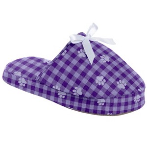 Dreams & Co.  Flannel Slipper - 1 of 4