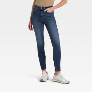 Women's Everyday High-Rise Skinny Jeans - Universal Thread™ - 1 of 3