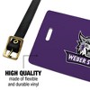 Weber State University Primary Logo Luggage ID Tags Suitcase CarryOn Cards  Set of 2 - 2 of 4