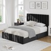 Bed Frame with 4 Storage Drawers, Adjustable Height Headboard, No Box Spring Needed - 4 of 4
