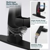 WOWOW Single Handle Goose Neck Pull-Down Kitchen Faucet with Soap Dispenser - 4 of 4