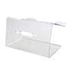 Acrylic Laptop Stand - russell+hazel: Clear Desk Organizer, Office Supplies, Acrylic Desk Accessories, 14" Width - 3 of 4